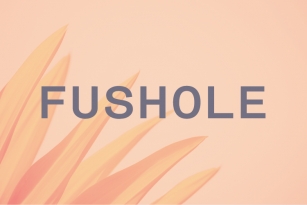 Fushole Font Download