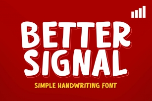 Better Signal Font Download