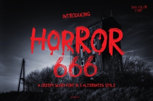 HORROR 666 Font Download