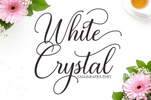 White Crystal Font Download