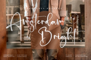 Amsterdam Bright Stylish Signature Font Download