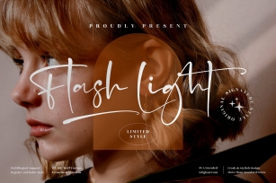 Flash Light Stylish Signature Font Download