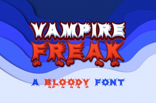 Vampire Freak Font Download