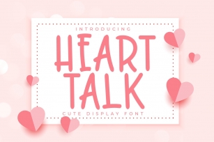 Heart Talk Font Download
