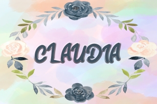 Claudia Font Download