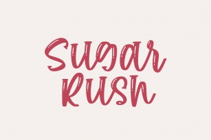 Sugar Rush Font Download