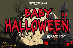Baby Halloween Font Download