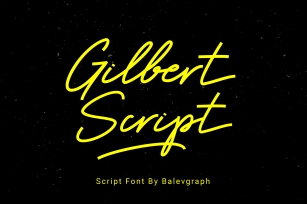 Gilbert Script Font Download
