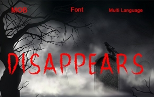 Disappears Font Download