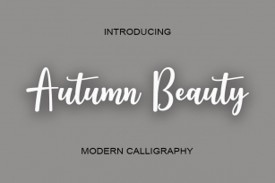 Autumn Beauty Font Download