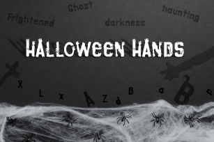 Halloween Hands Font Download