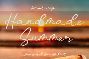 Handmade Summer Font Download