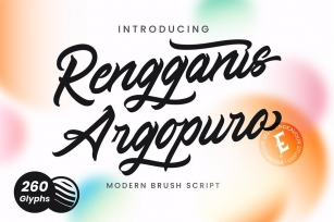 Rengganis Argopuro Font Download