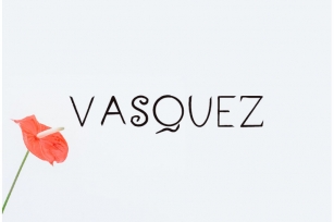 Vasquez Font Download
