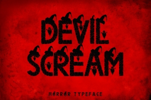 Devil Scream Font Download