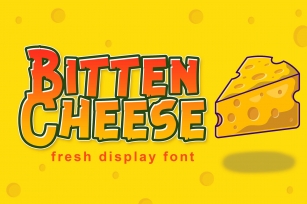 Bitten Cheese Font Download