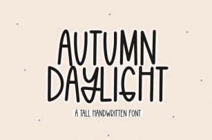 Autumn Daylight Font Download