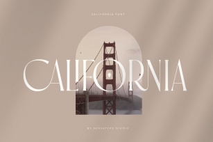 California - Stylish Fashion Font Font Download