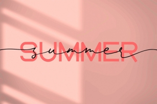 Summer Grow Font Download