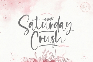 Saturday Crush Font Download