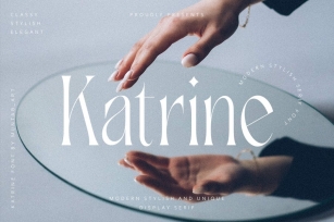 Katrine | Modern Serif Font Download