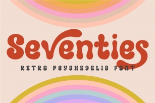 Vintage Psychedelic Font Download
