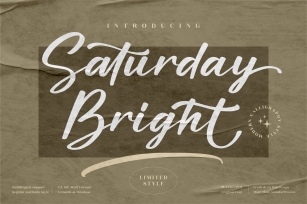 Saturday Bright Font Download