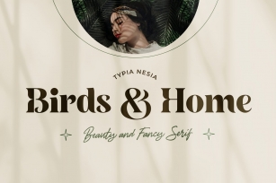Birds and Home Font Download