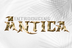 Antica Font Download