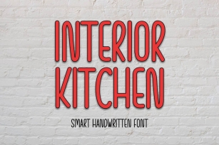 Interior Kitchen Font Download