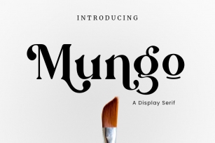 Mungo Font Download