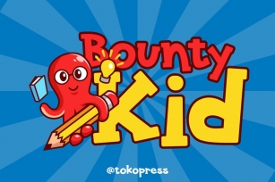 Bounty Kid - Cartoon Font Font Download