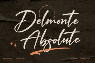 Delmonte Absolute Signature Font LS Font Download