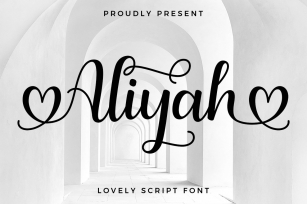 Aliyah Lovely Script Font Download