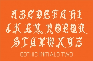Gothic Initials Two Font Download
