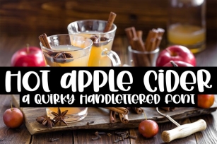 Hot Apple Cider Font Download