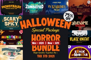 Horror Bundle Font Download