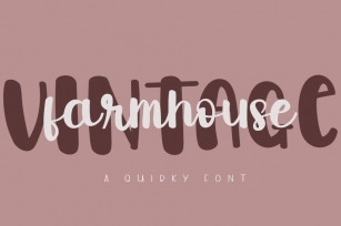 Vintage Farmhouse Font Download