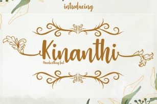 Kinanthi Font Download