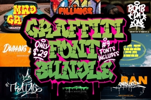 Graffiti Bundle Font Download