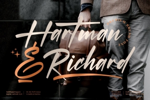 Hartman  Richard Modern Font Download