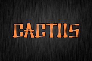Cactus Font Download