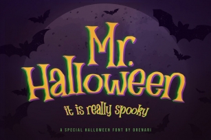 Mr. Halloween Font Download