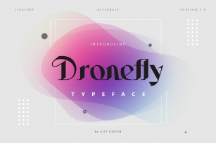 Dronefly Typeface Font Download