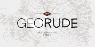Georude DEMO Font Download