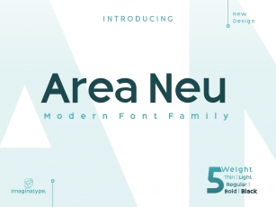 Area Neu Regular Font Download