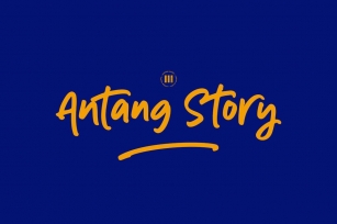 Antang Story - A Casual & Stylish Font Font Download