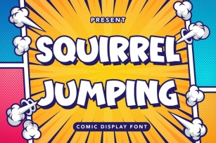 Squirre Jumping Font Download
