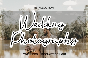Wedding Photography Font Download