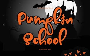 Pumpkin School Font Download